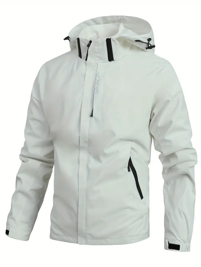 Men's lightweight waterproof jacket
