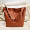 Elegant soft leather handbag for women