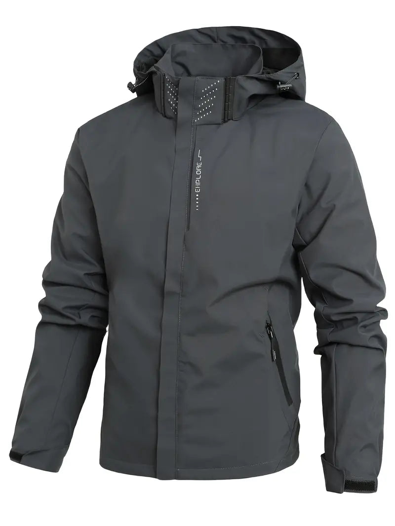 Men's lightweight waterproof jacket