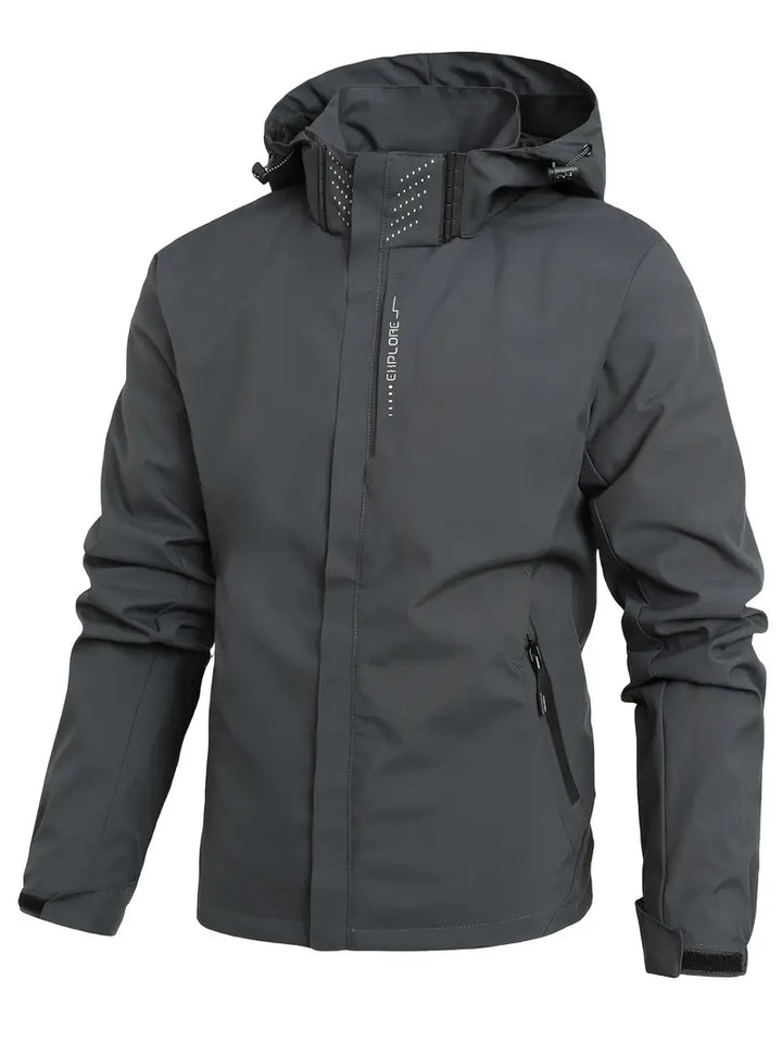 Men's lightweight waterproof jacket