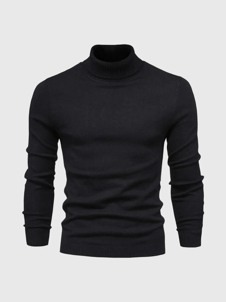 Maglione a collo alto da uomo