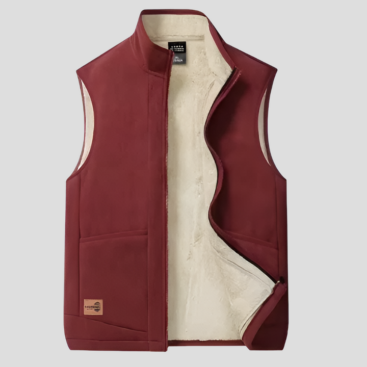 Gilet invernale foderato da uomo