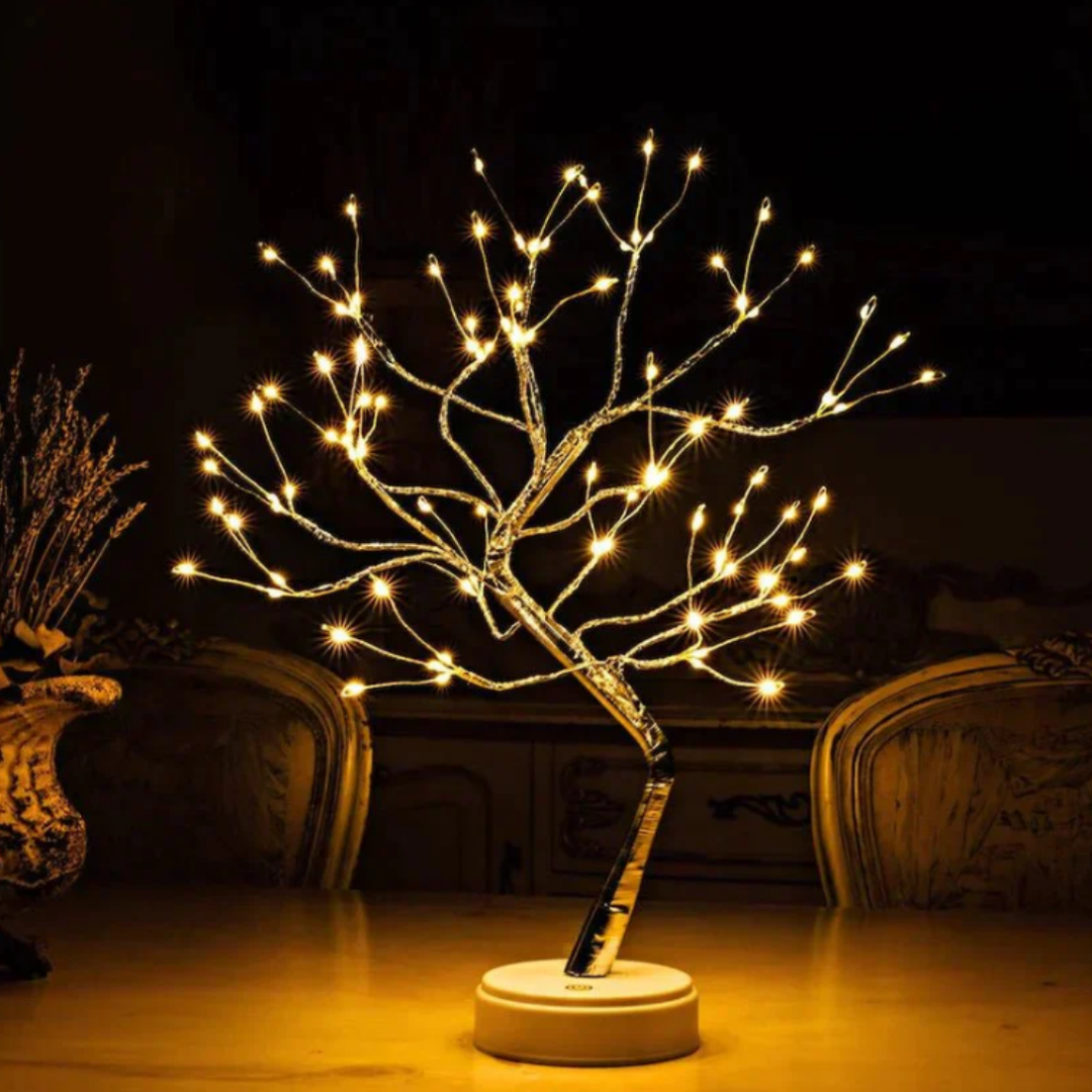 Lampada ambientale a forma di albero
