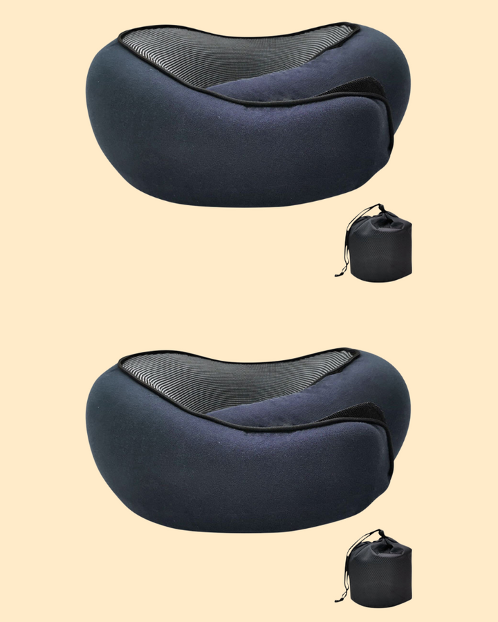 Ergonomic Travel Neck Pillows in Memory Foam