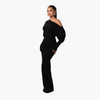 Abito a Maglia Off-Shoulder per Donne – Abito Elegante da Sera