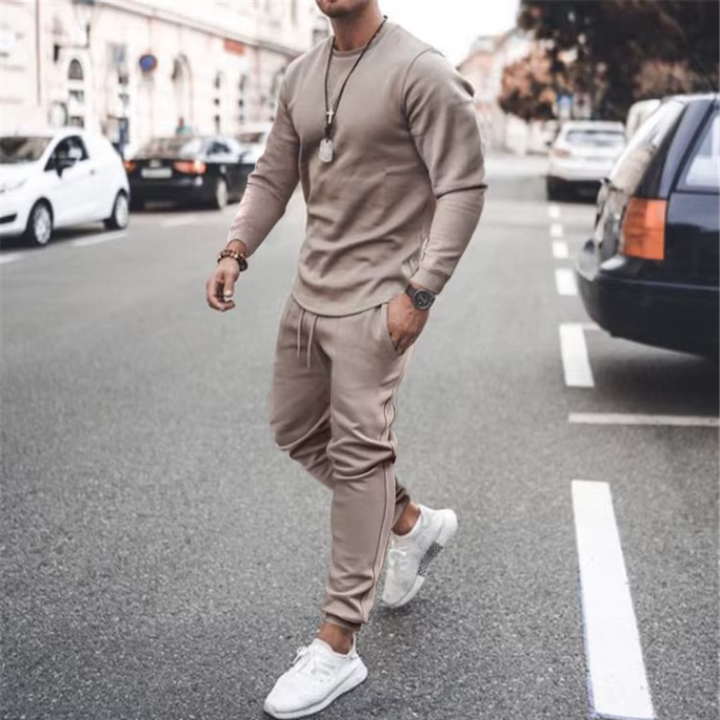 Two-piece casual set for man