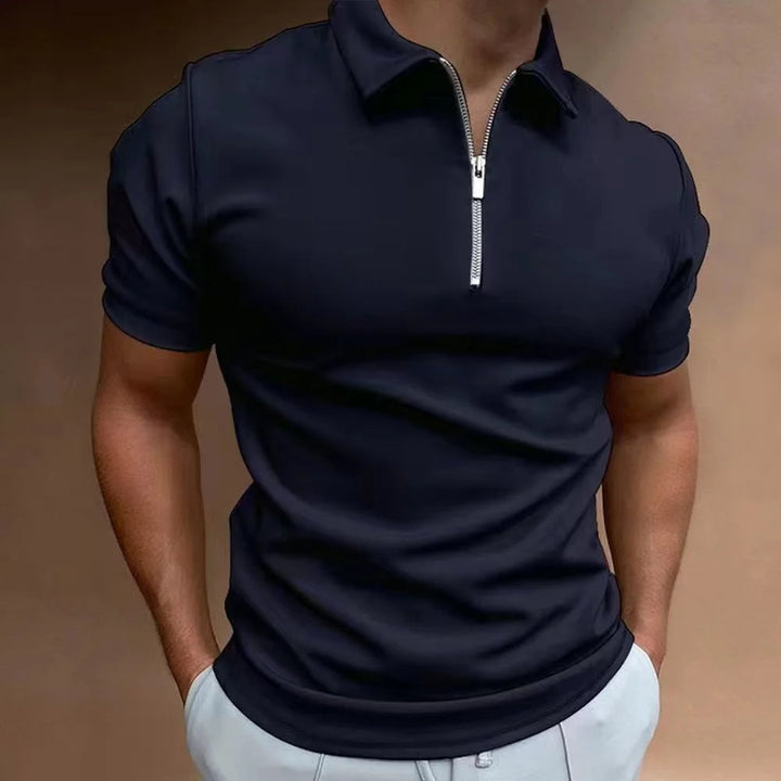 Polo con colletto con zip: la raffinatezza moderna incontra il comfort quotidiano