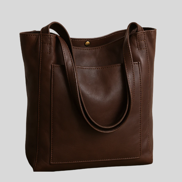 Elegante borsa a tracolla in pelle moderna