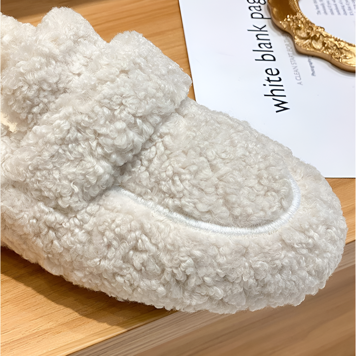 Zapatillas de mujer de peluche