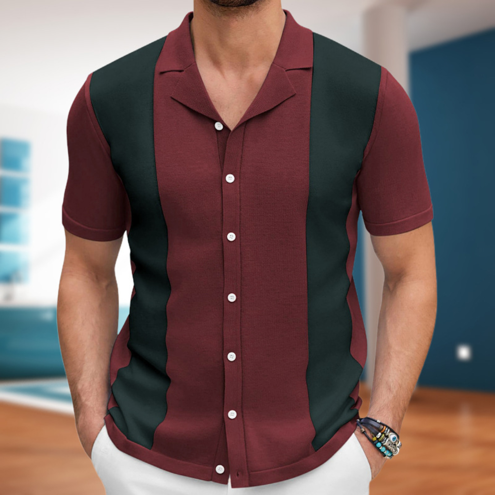 Camicia Casual Elegante da Uomo in Cotone