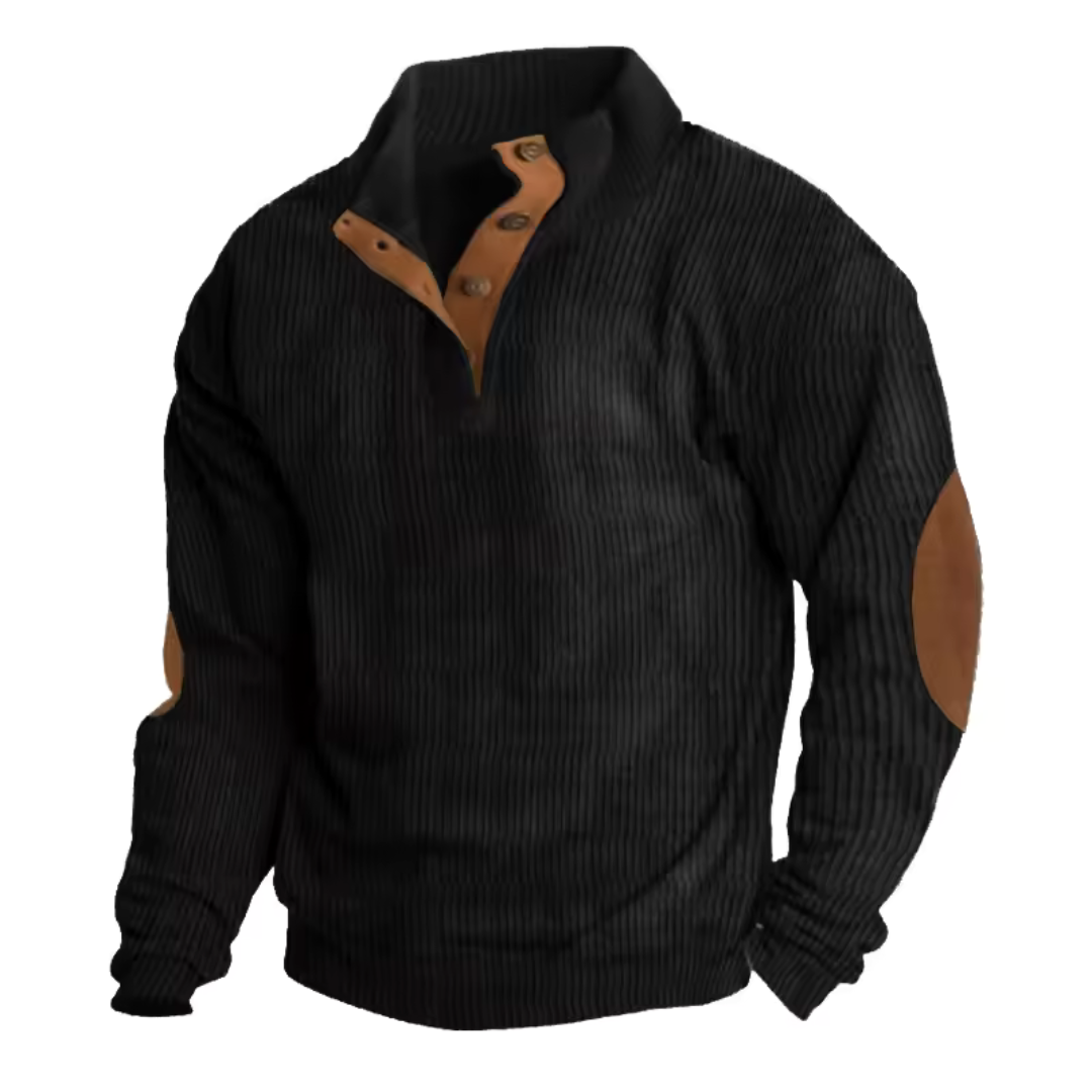 Maglione da uomo in velluto a coste, elegante e comodo