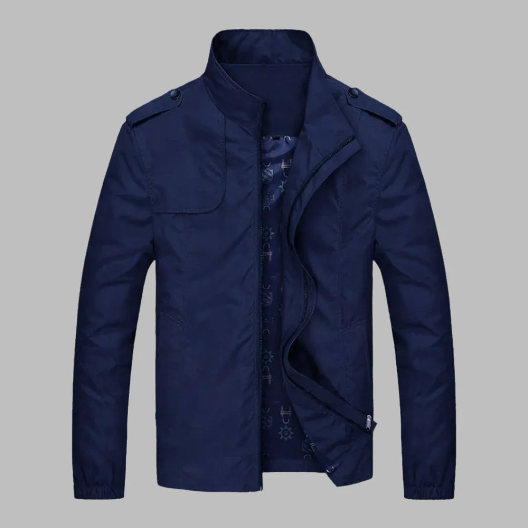 Men's jacket with zipper for everyday use