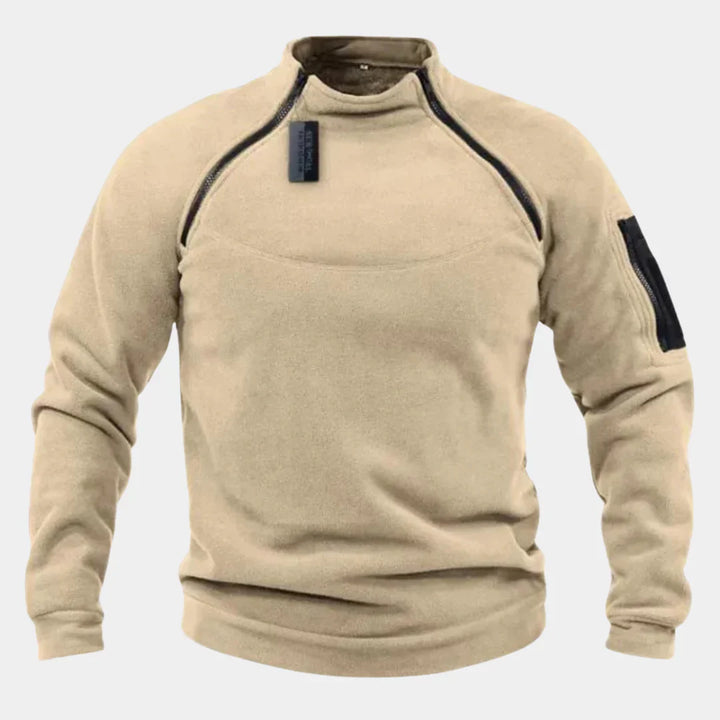 Versatile Stretch Sweater for Everyday Comfort