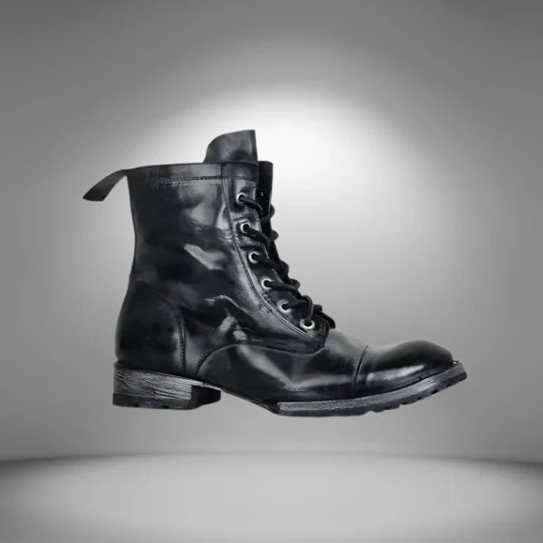 Stivali Araminta in pelle vintage da donna