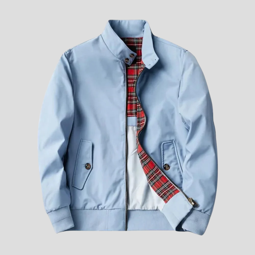 Men's casual jacket with breathable design