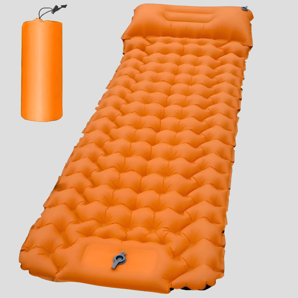 Materasso gonfiabile con cuscino incorporato