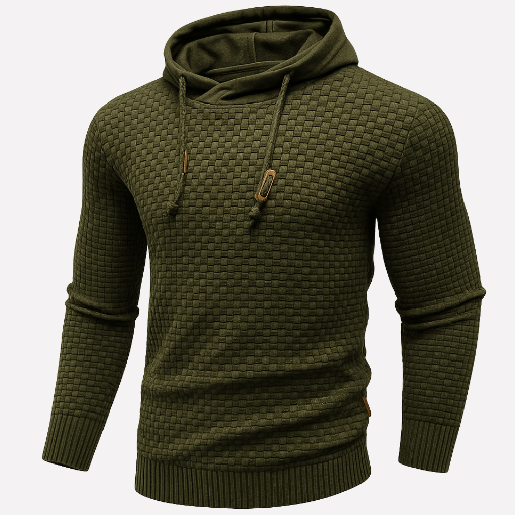 Felpa con cappuccio da uomo – Pullover rilassato