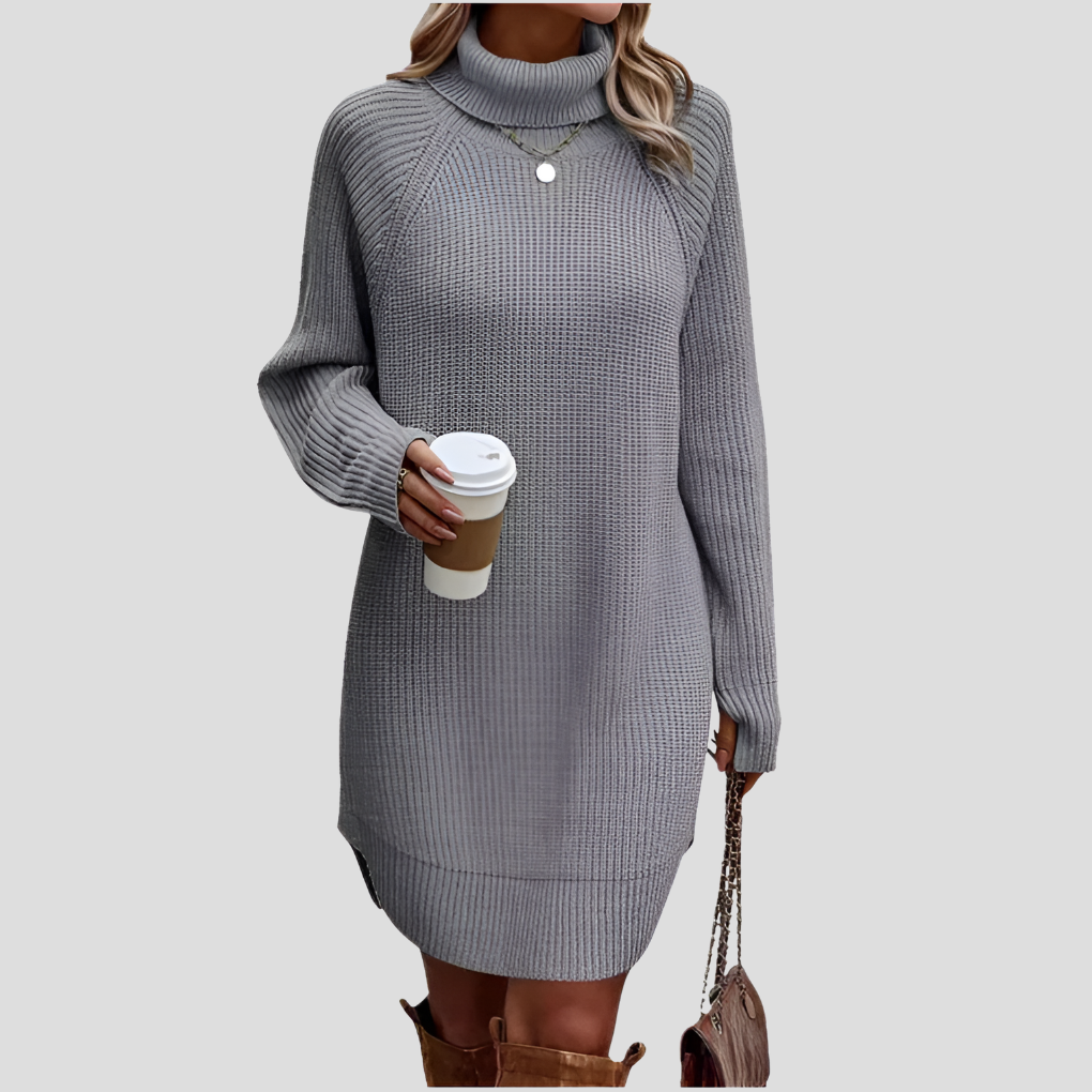 Elegante abito in maglia per donna