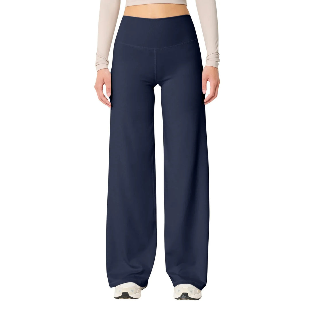 Pantaloni da yoga elasticizzati a vita alta da donna – Vestibilità che valorizza la figura e comfort per tutto il giorno