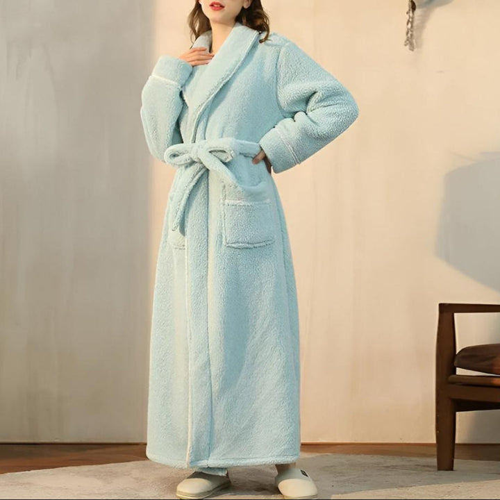 Accappatoio Luxe Fleece Caldo Comfort
