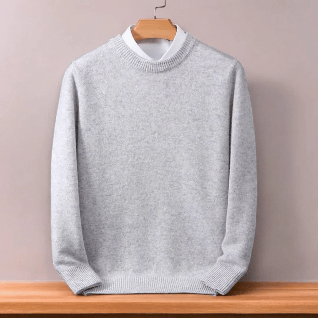 Suéter oversize de cashmere para hombre