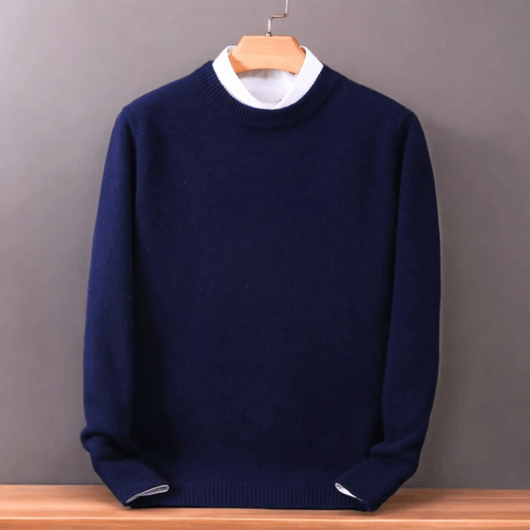 Suéter oversize de cashmere para hombre