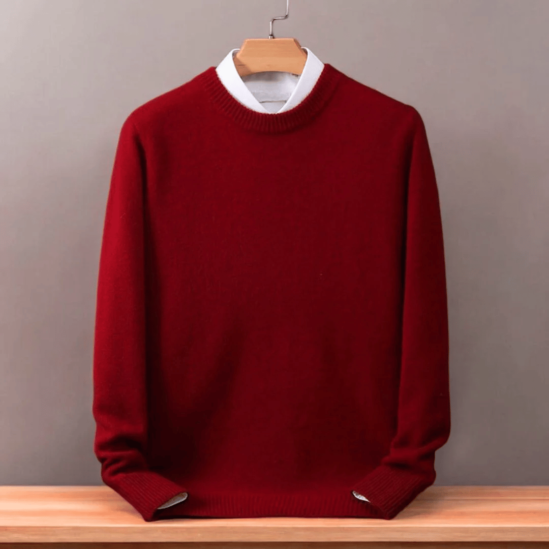Suéter oversize de cashmere para hombre
