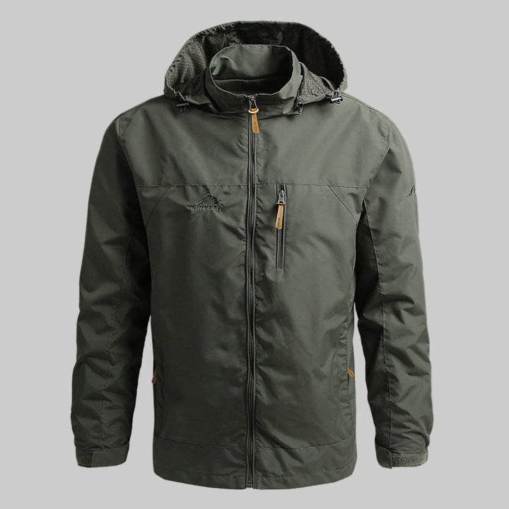 Chaqueta de hombre impermeable y antiviento