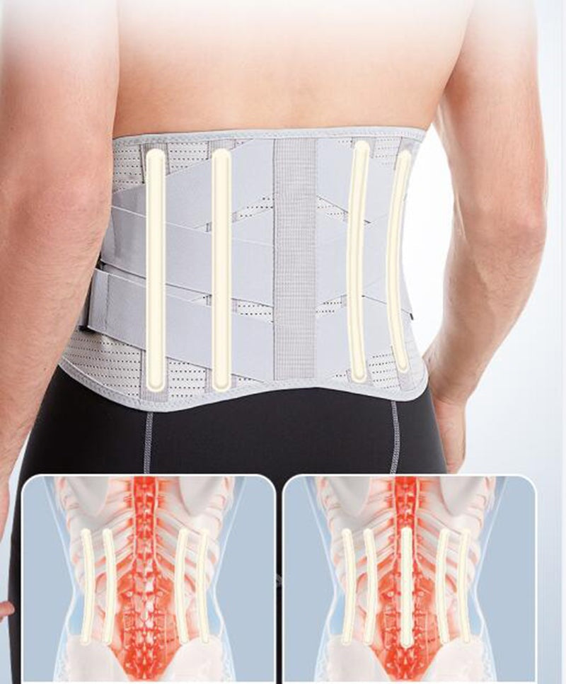 Soothing lower back support belt
