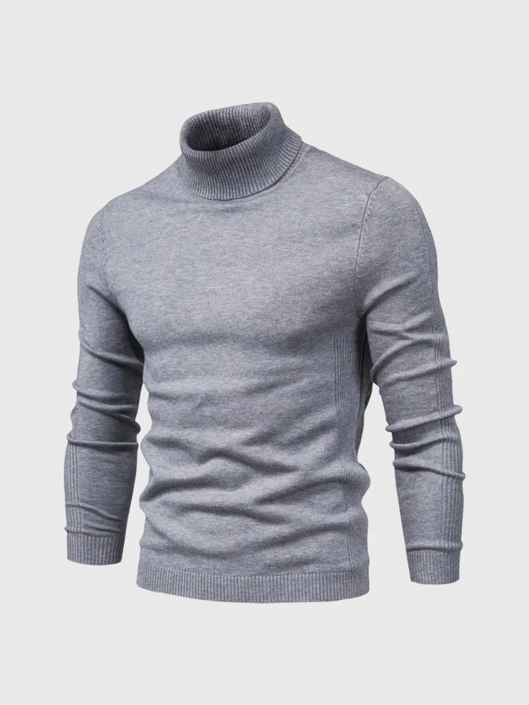 Maglione a collo alto da uomo