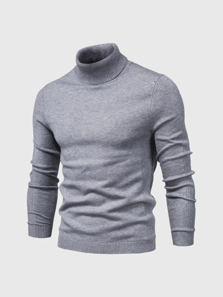 Maglione a collo alto da uomo