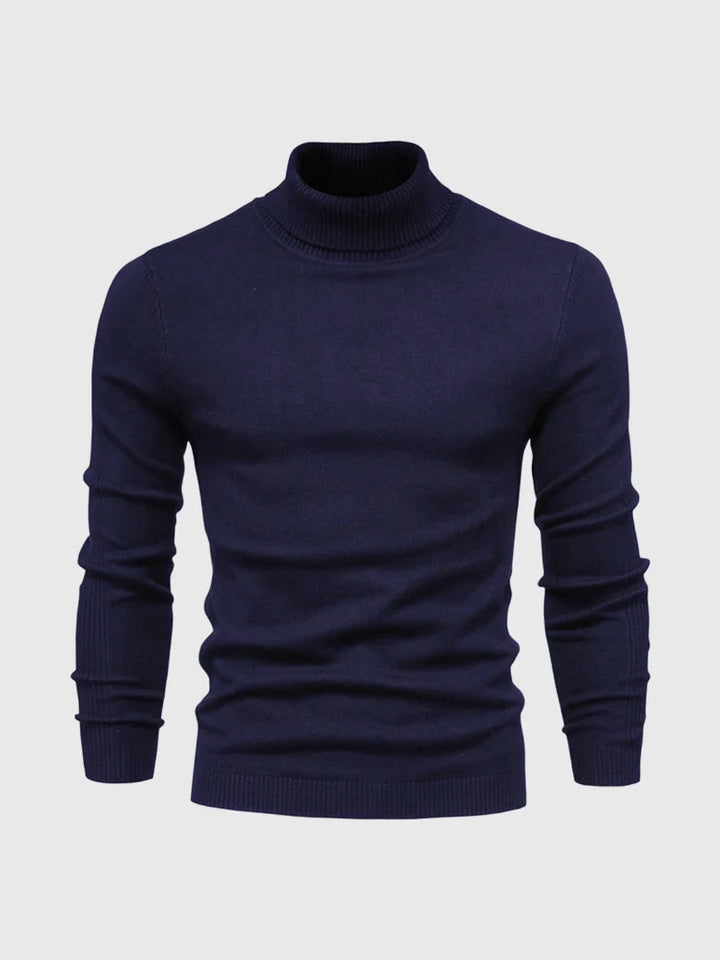 Maglione a collo alto da uomo