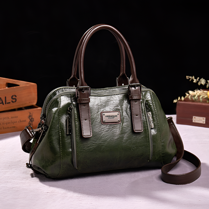 Borsa a mano classica in pelle