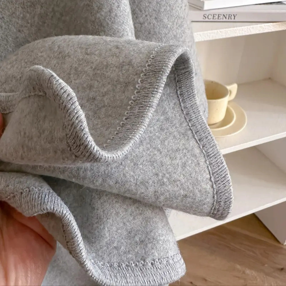 Lujoso abrigo chal antiviento Poncho