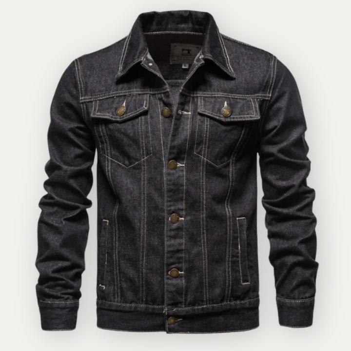 Men's denim trucker jacket, classic style, for everyday wear
