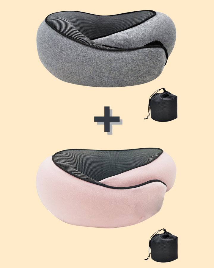 Ergonomic Travel Neck Pillows in Memory Foam