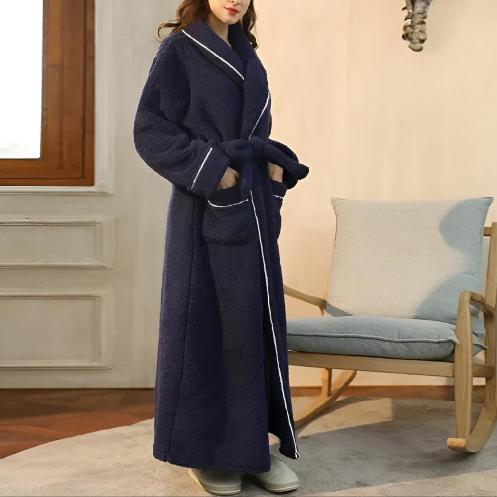 Accappatoio Luxe Fleece Caldo Comfort
