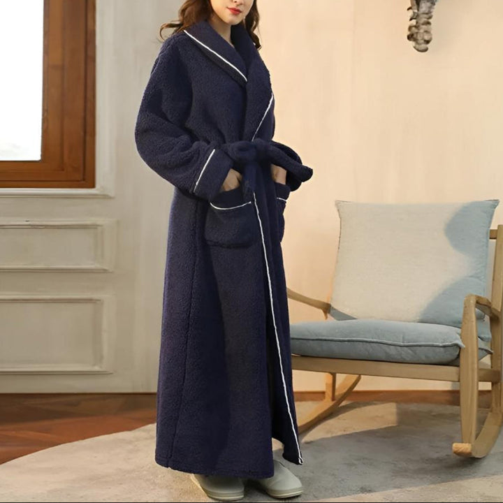 Accappatoio Luxe Fleece Caldo Comfort