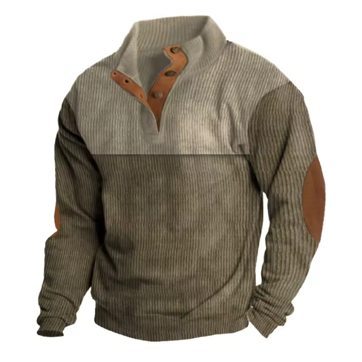 Maglione da uomo in velluto a coste, elegante e comodo