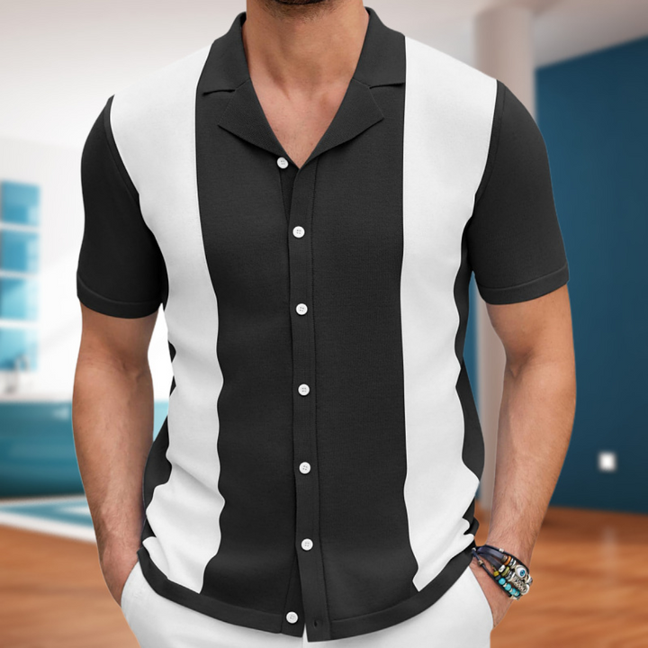 Camicia Casual Elegante da Uomo in Cotone