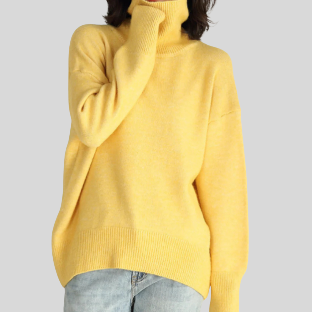Maglione dolcevita moderno da donna