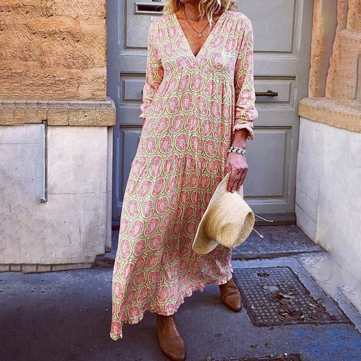 Abito Maxi Geometrico Bohowaves