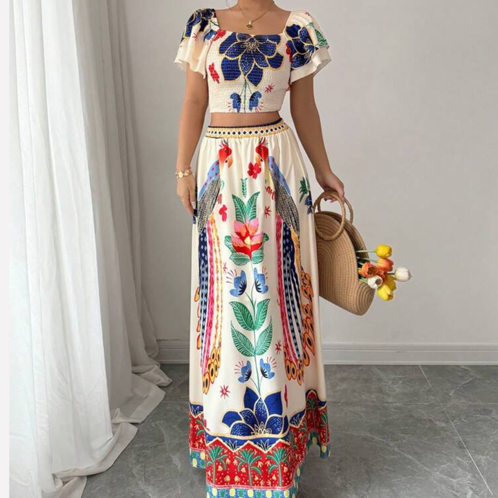 Completo da donna alla moda per le feste