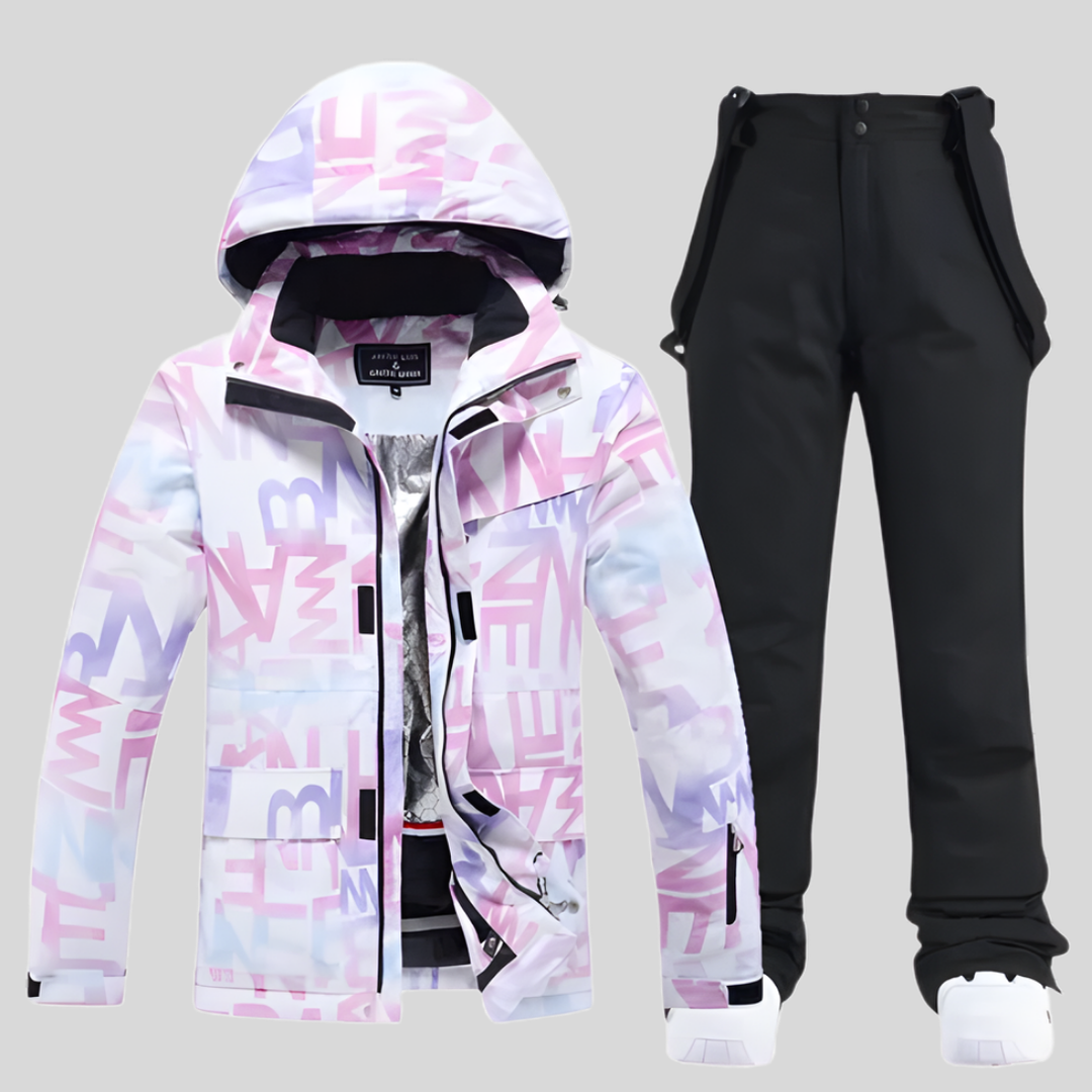 Completo da sci funzionale dal design invernale
