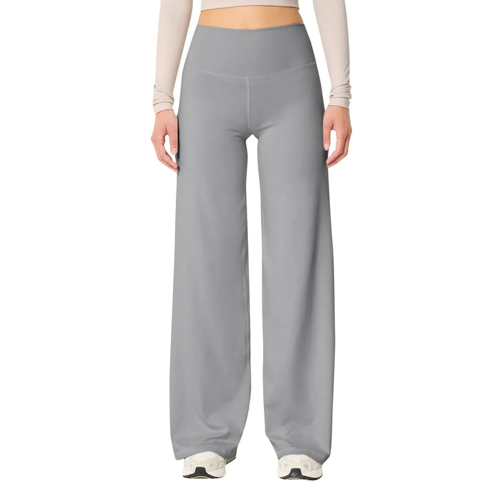 Pantaloni da yoga elasticizzati a vita alta da donna – Vestibilità che valorizza la figura e comfort per tutto il giorno