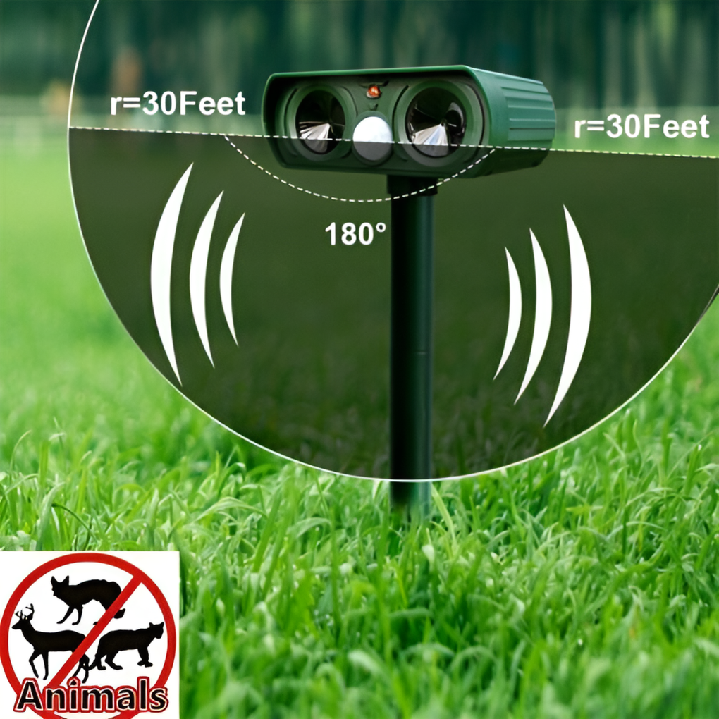 Repellente per Pesti Animali a Solar Infrarossi