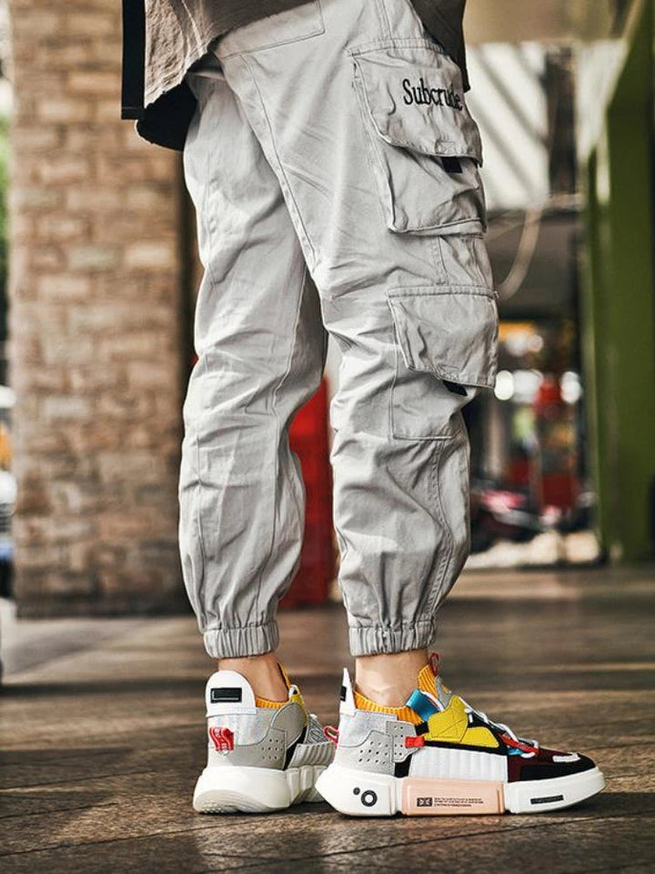 Sneakers da uomo in rete traspirante