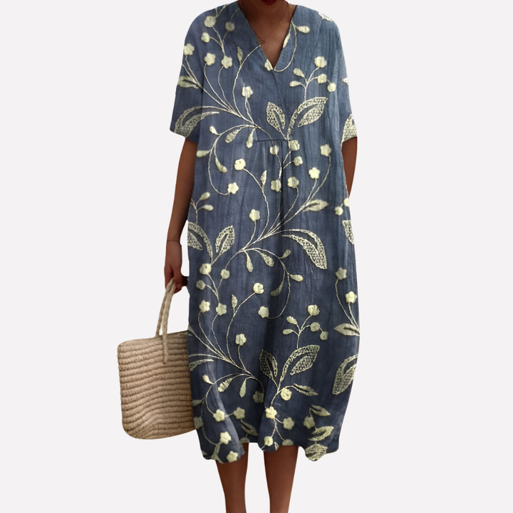 Women's floral summer dress