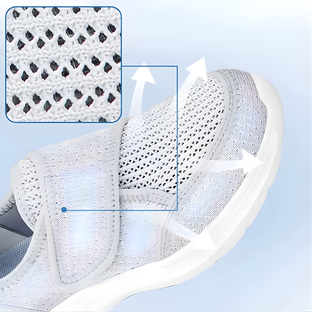 Scarpe di supporto da donna per piedi gonfi