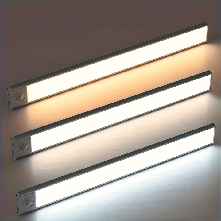 Luci LED con sensore per armadio ricaricabili